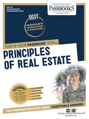 cover image of PRINCIPLES OF REAL ESTATE